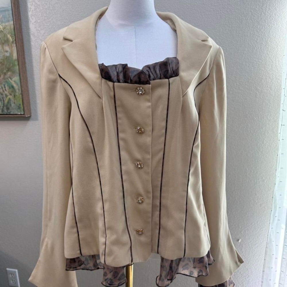 Vintage AS•HRO Statement Blazer Jacket – Size 18‎